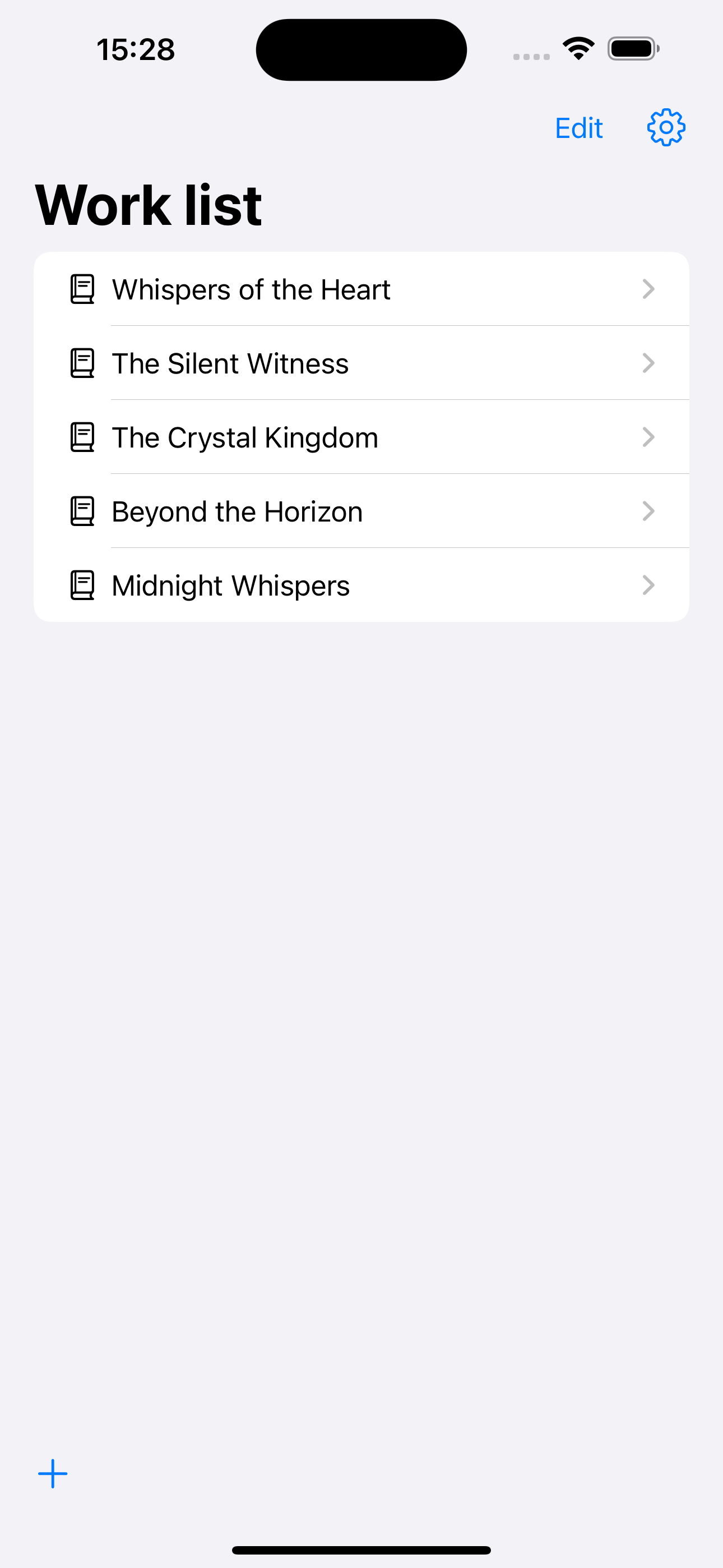iOS organize