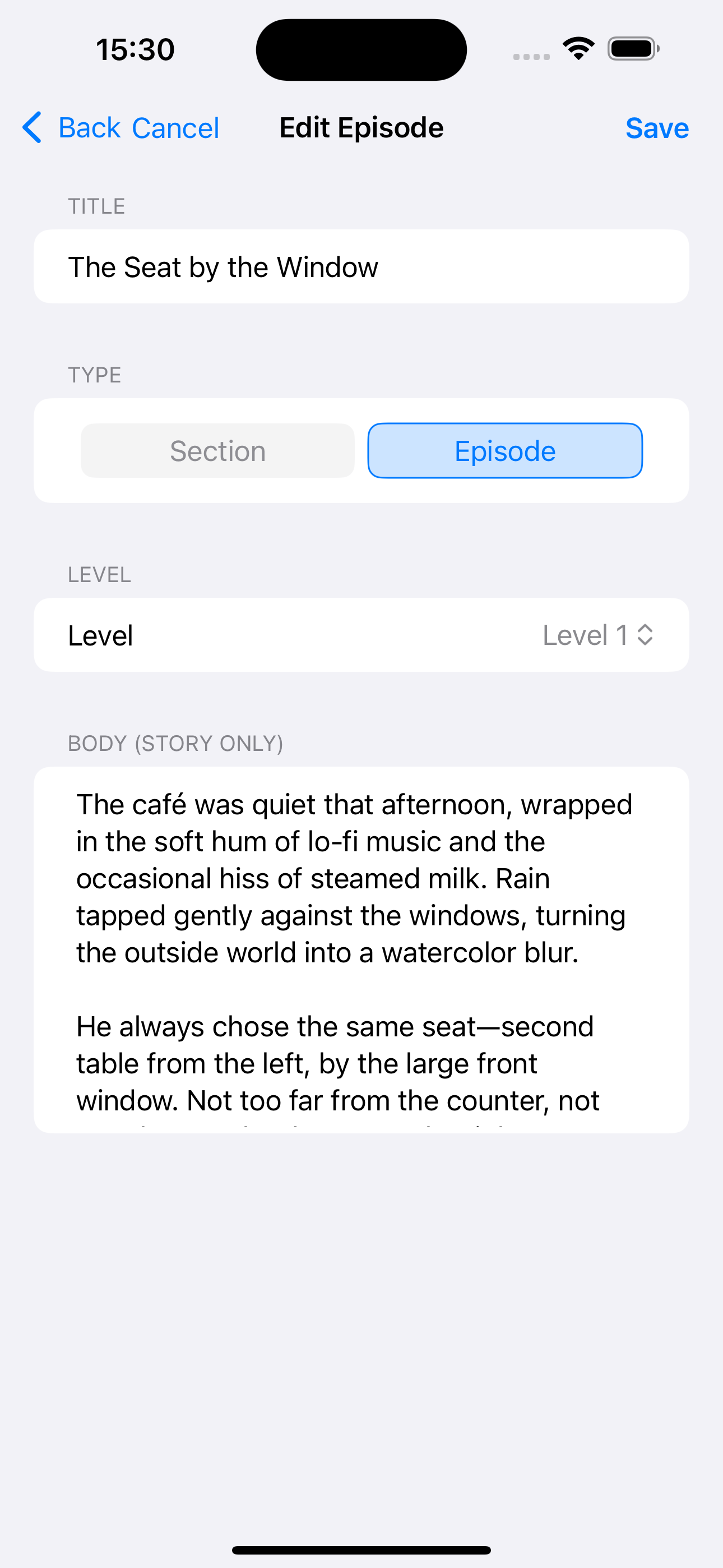 iOS review